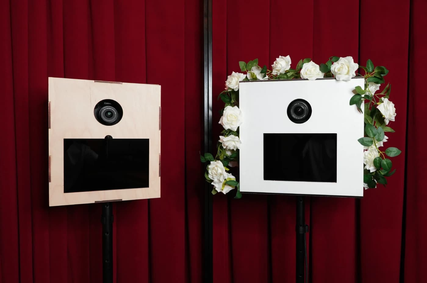 Houten photobooth